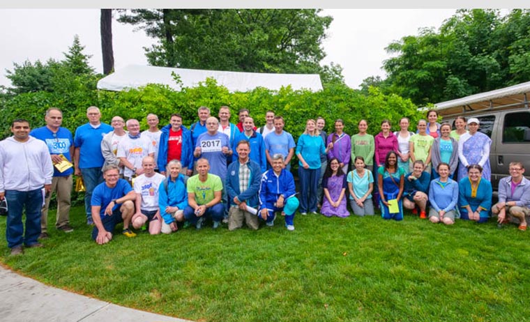 Group before the race